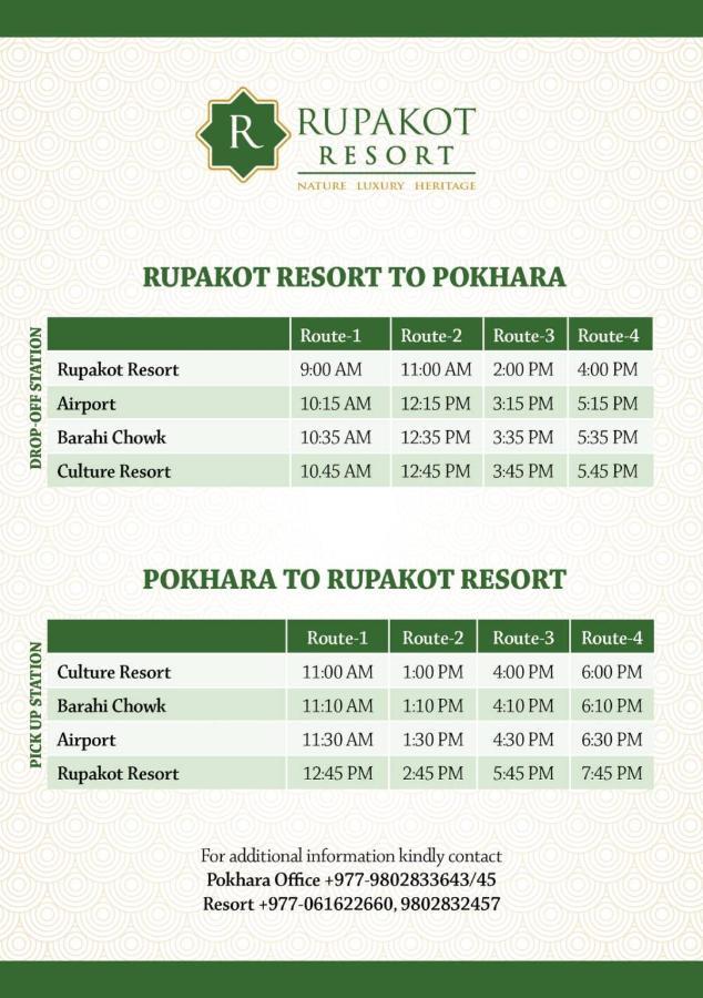 Rupakot Resort Pokhara Kültér fotó